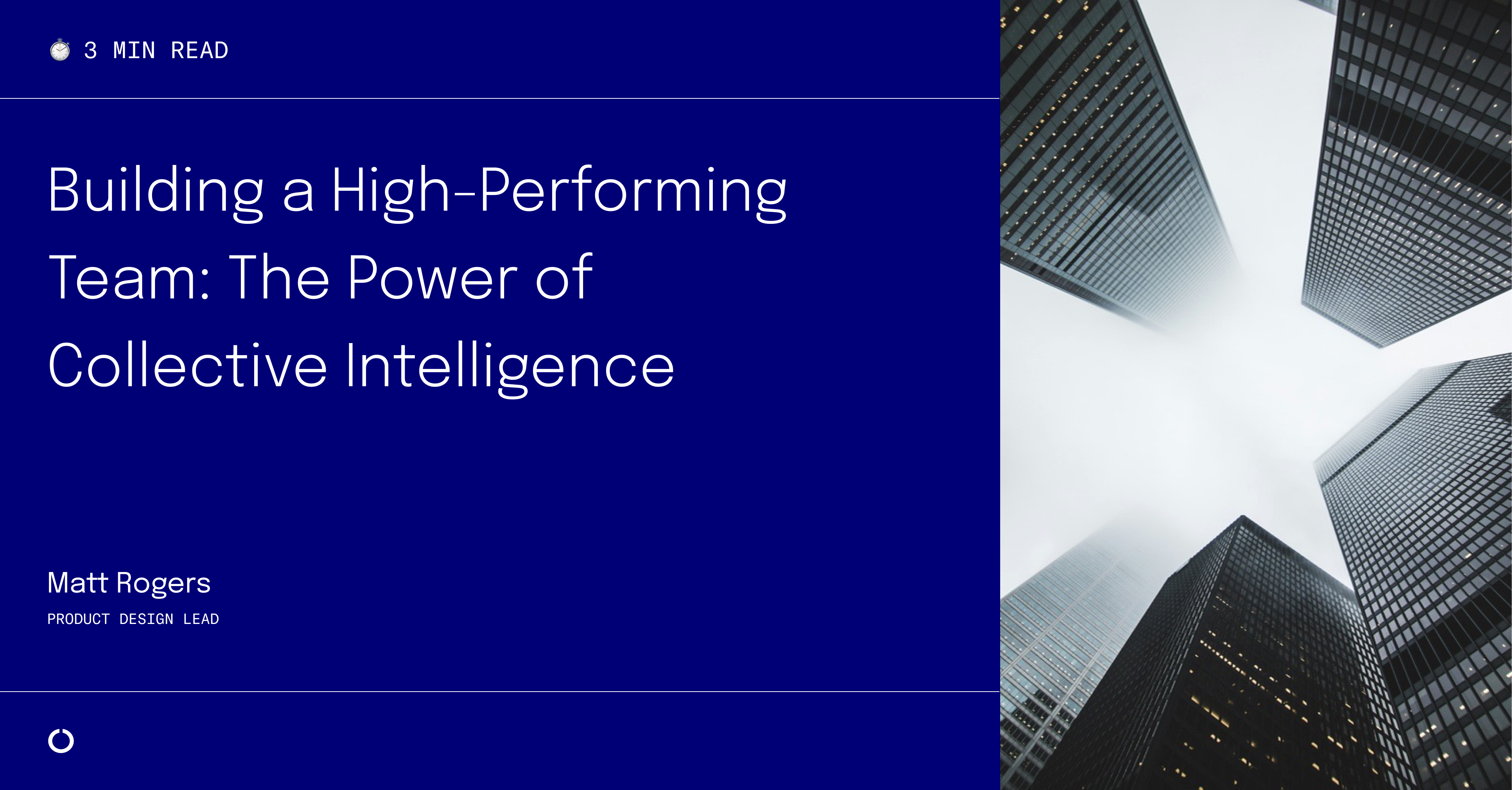 Collective High Resolution Building a High-Performing Team: The Power of Collective Intelligence ...